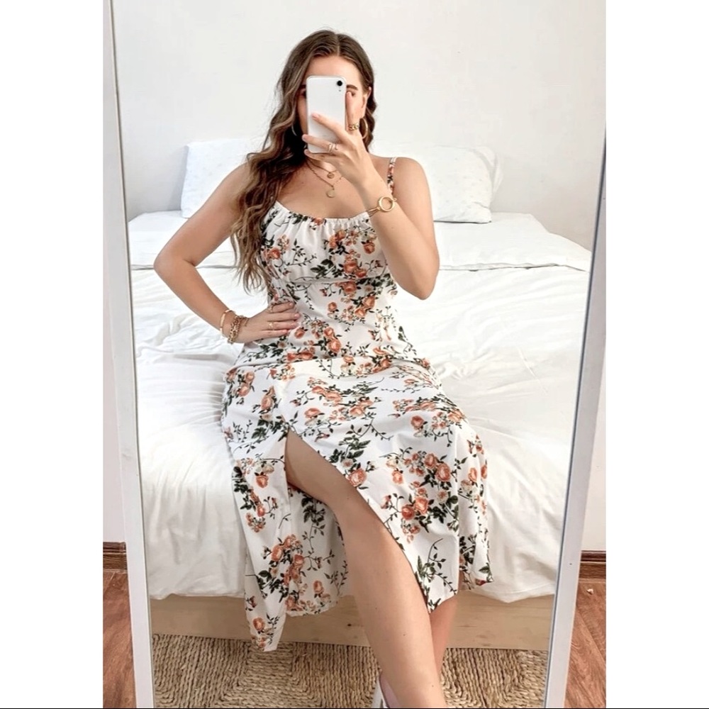 Camille Floral Dress